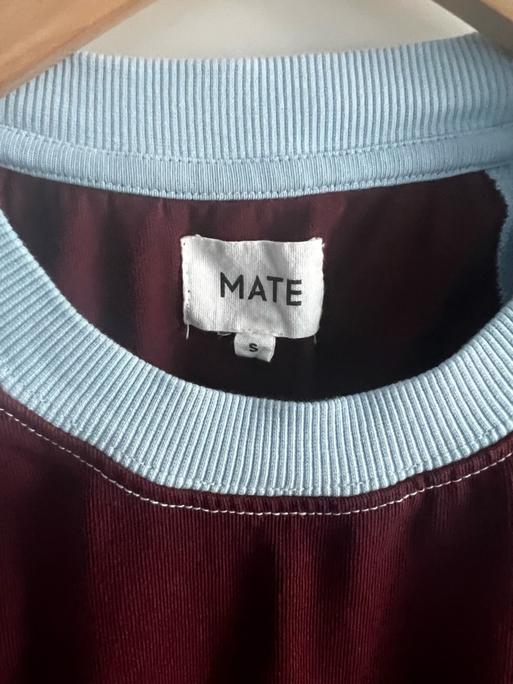 MATE the Label Two-Tone Set - Light Blue & Burgundy - Picture 4 of 6